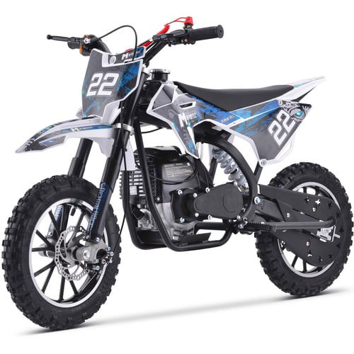 Demon Kids Gas Dirt Bike, 40cc 4-Stroke, Automatic 10/10 inch Wheels, Ages 8 and up