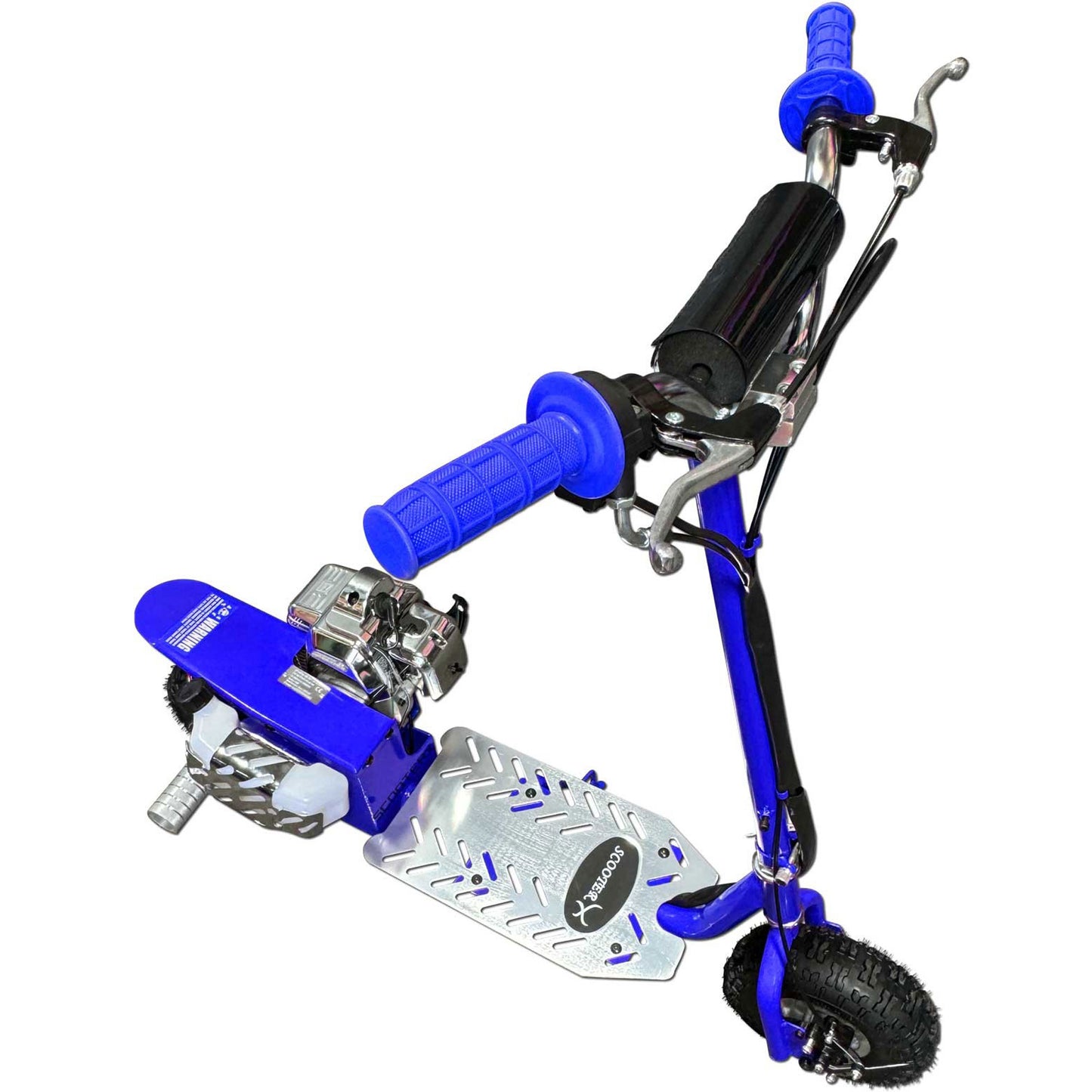 ScooterX Dirt Dog 49cc Scooter Blue