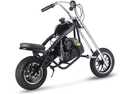 Kids Gas Mini Chopper, 49cc 2-Stroke, Ages 12 and up