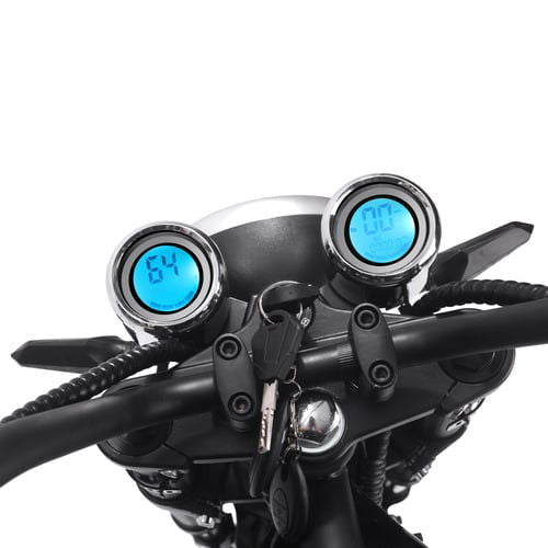 Lowboy Electric Motorcycle, 60v 2500w Lithium, LED Lights, Digital Speedometer