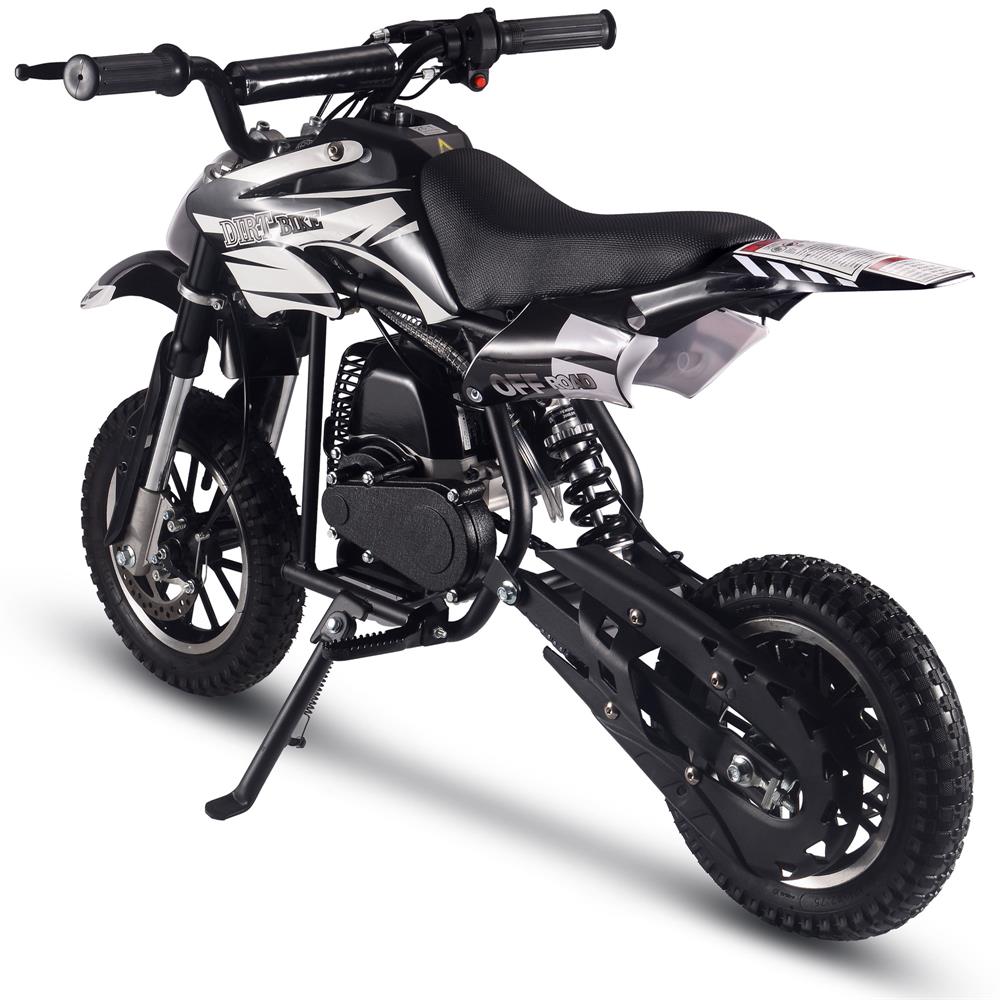 Alien 50cc 2-Stroke Kids Dirt Bike Black