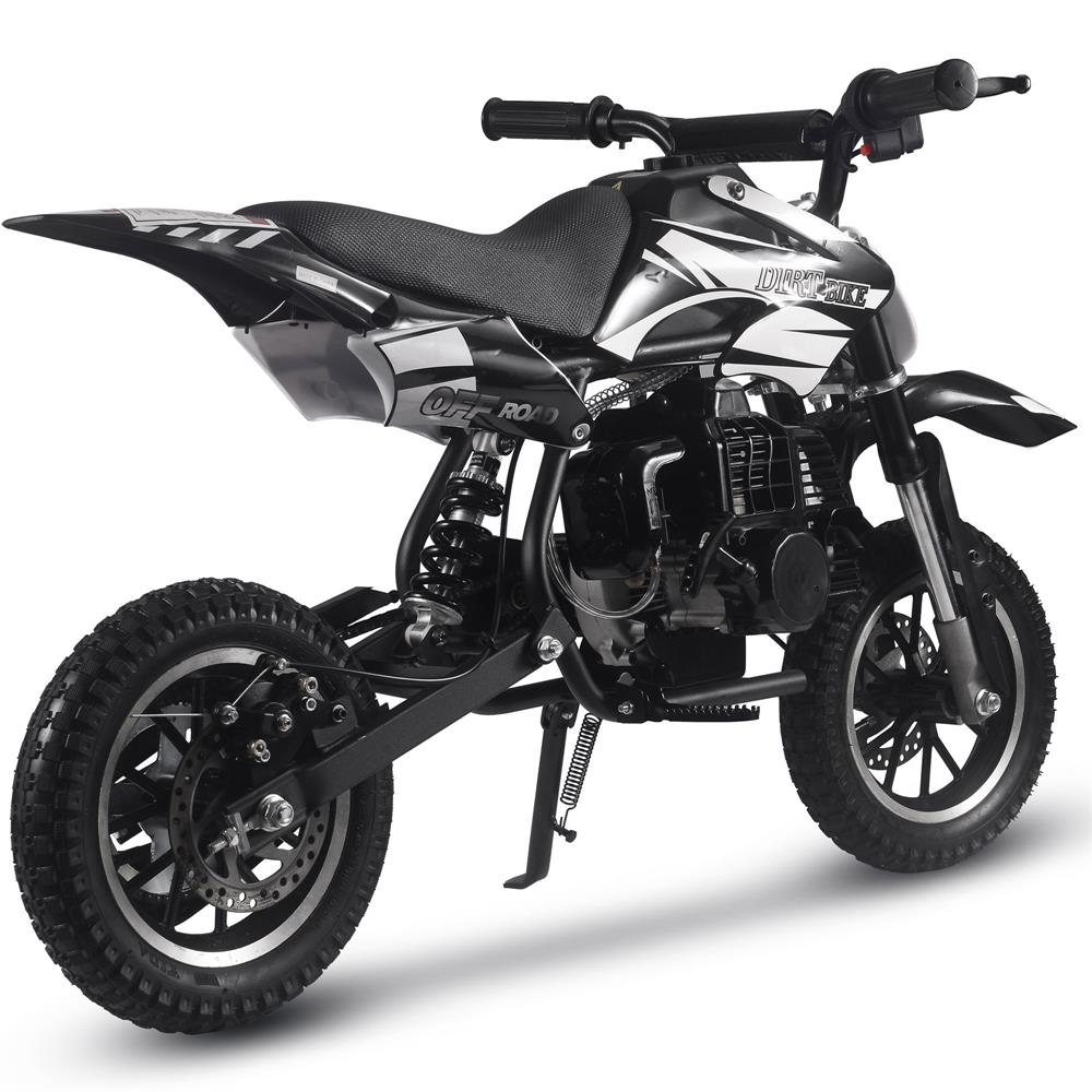 Alien 50cc 2-Stroke Kids Dirt Bike Black