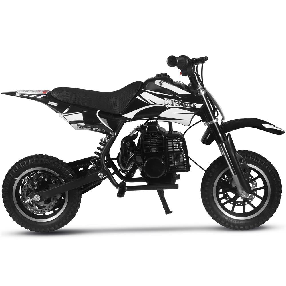 Alien 50cc 2-Stroke Kids Dirt Bike Black