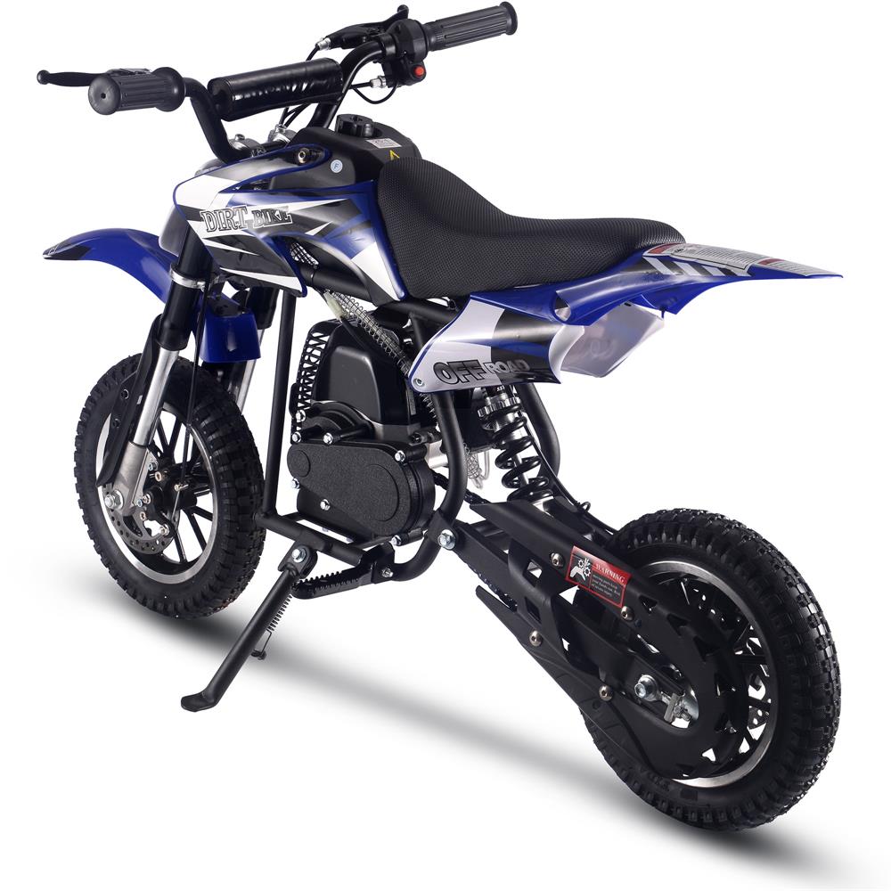 Alien 50cc 2-Stroke Kids Dirt Bike Blue