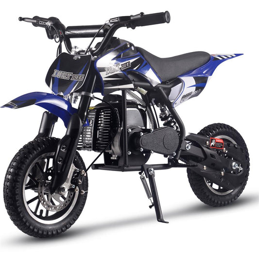 Alien 50cc 2-Stroke Kids Dirt Bike Blue