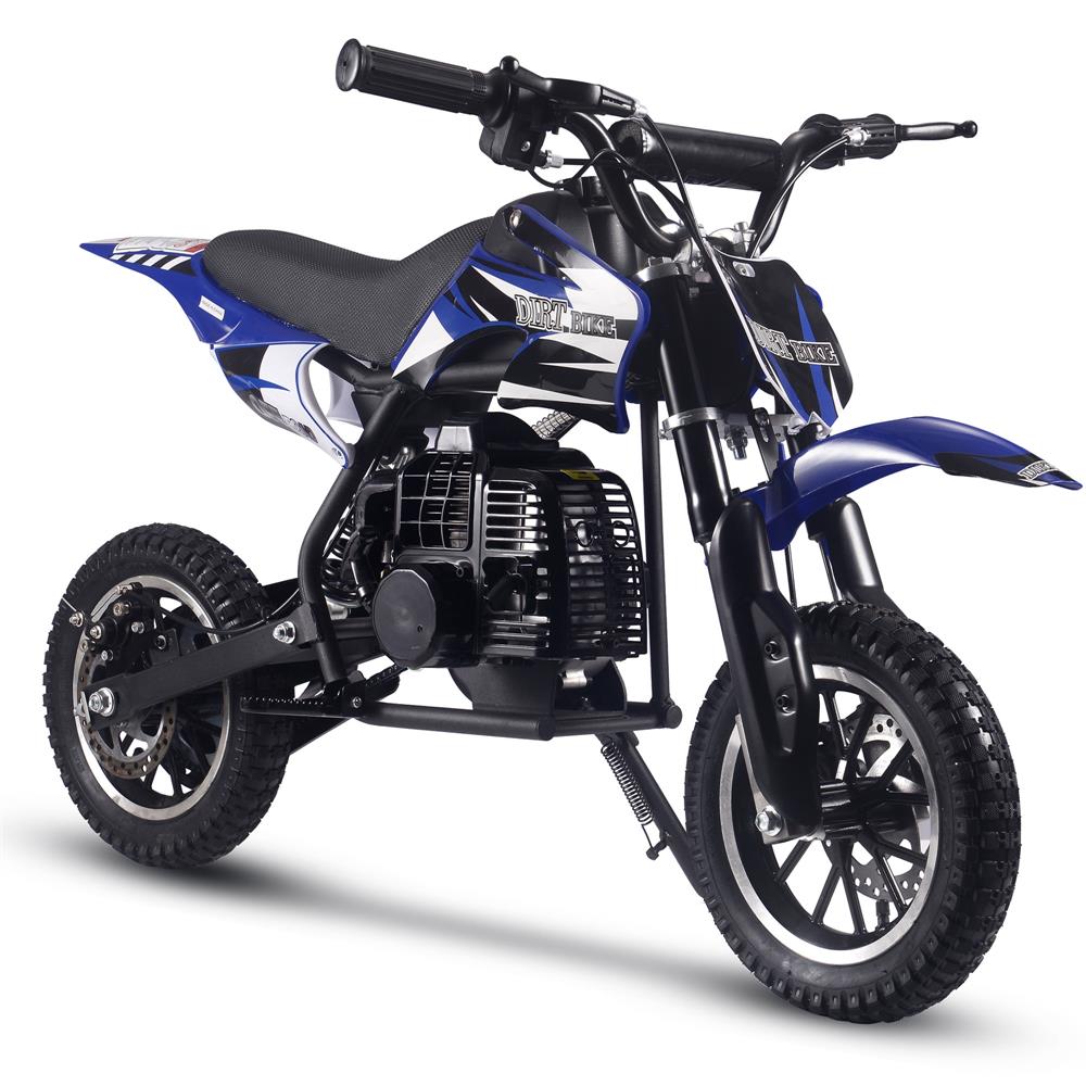 Alien 50cc 2-Stroke Kids Dirt Bike Blue