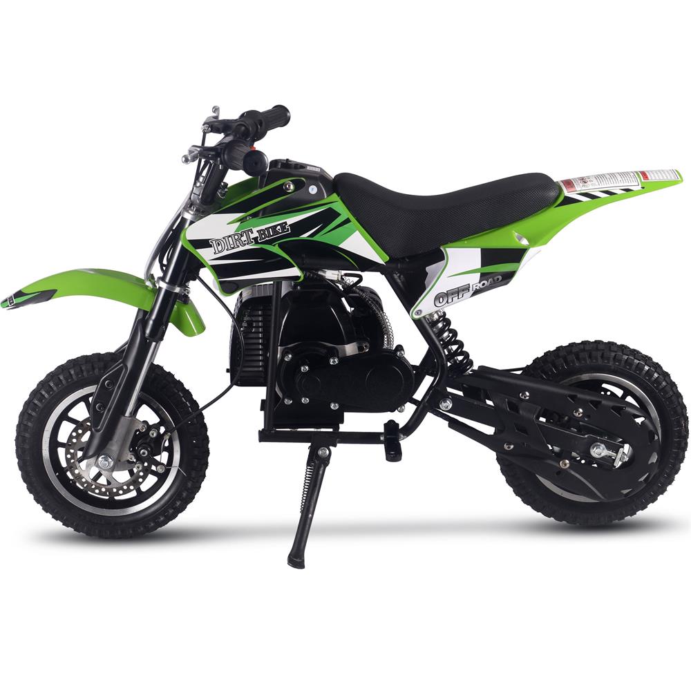 Alien 50cc 2-Stroke Kids Dirt Bike Green