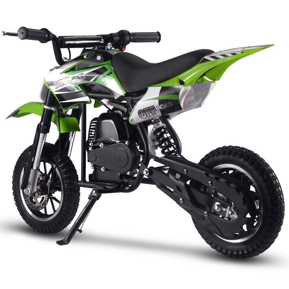Alien 50cc 2-Stroke Kids Dirt Bike Green