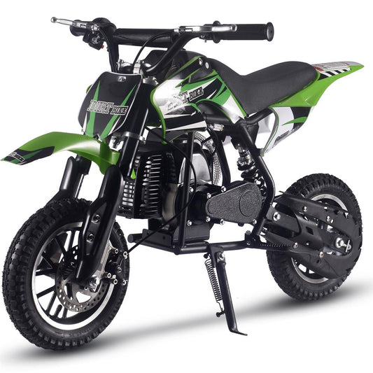 Alien 50cc 2-Stroke Kids Dirt Bike Green