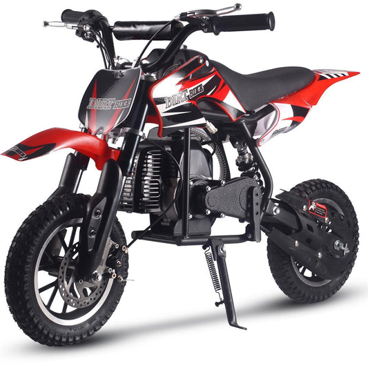 Alien 50cc 2-Stroke Kids Dirt Bike Red