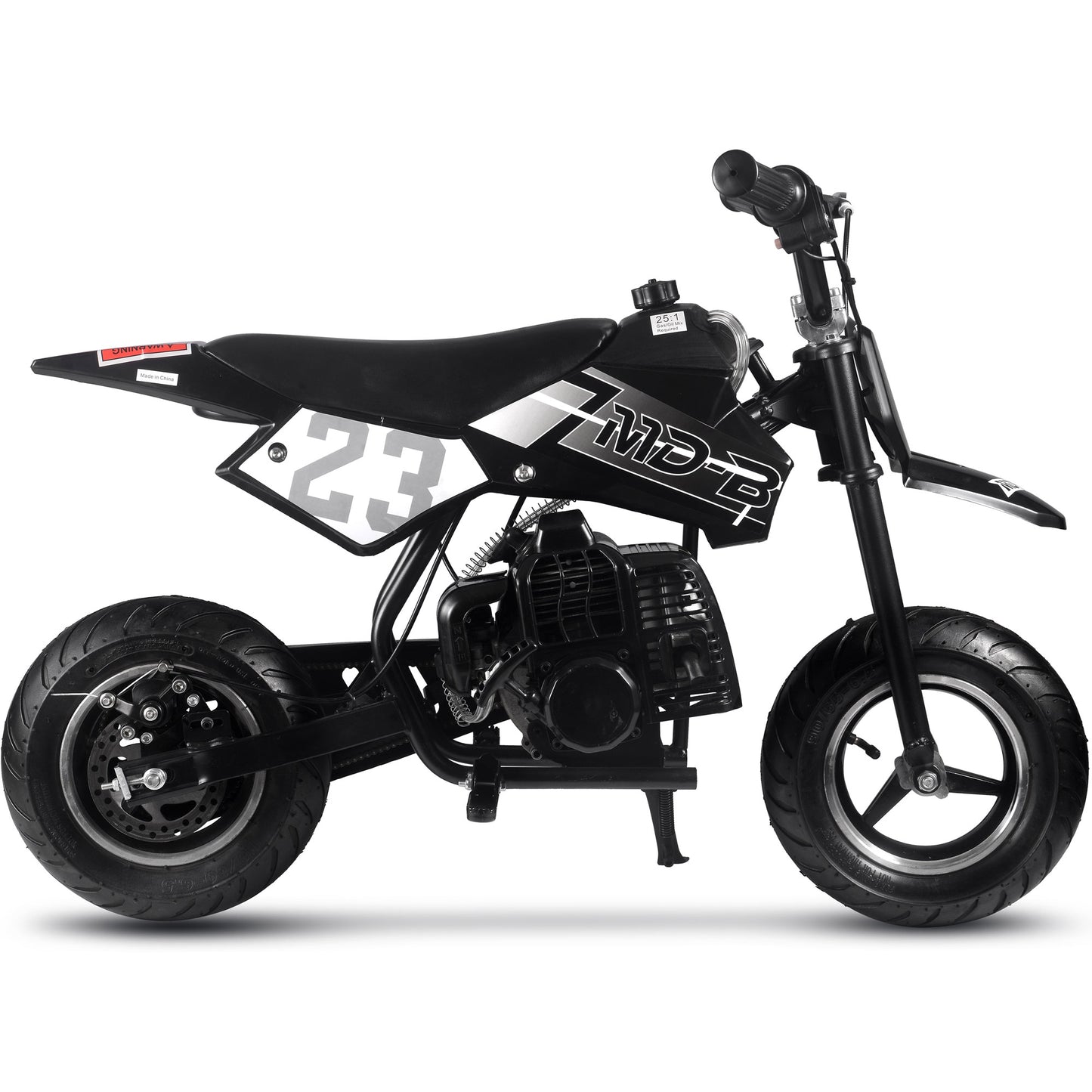 Supermoto 50cc 2-Stroke Kids Dirt Bike Black