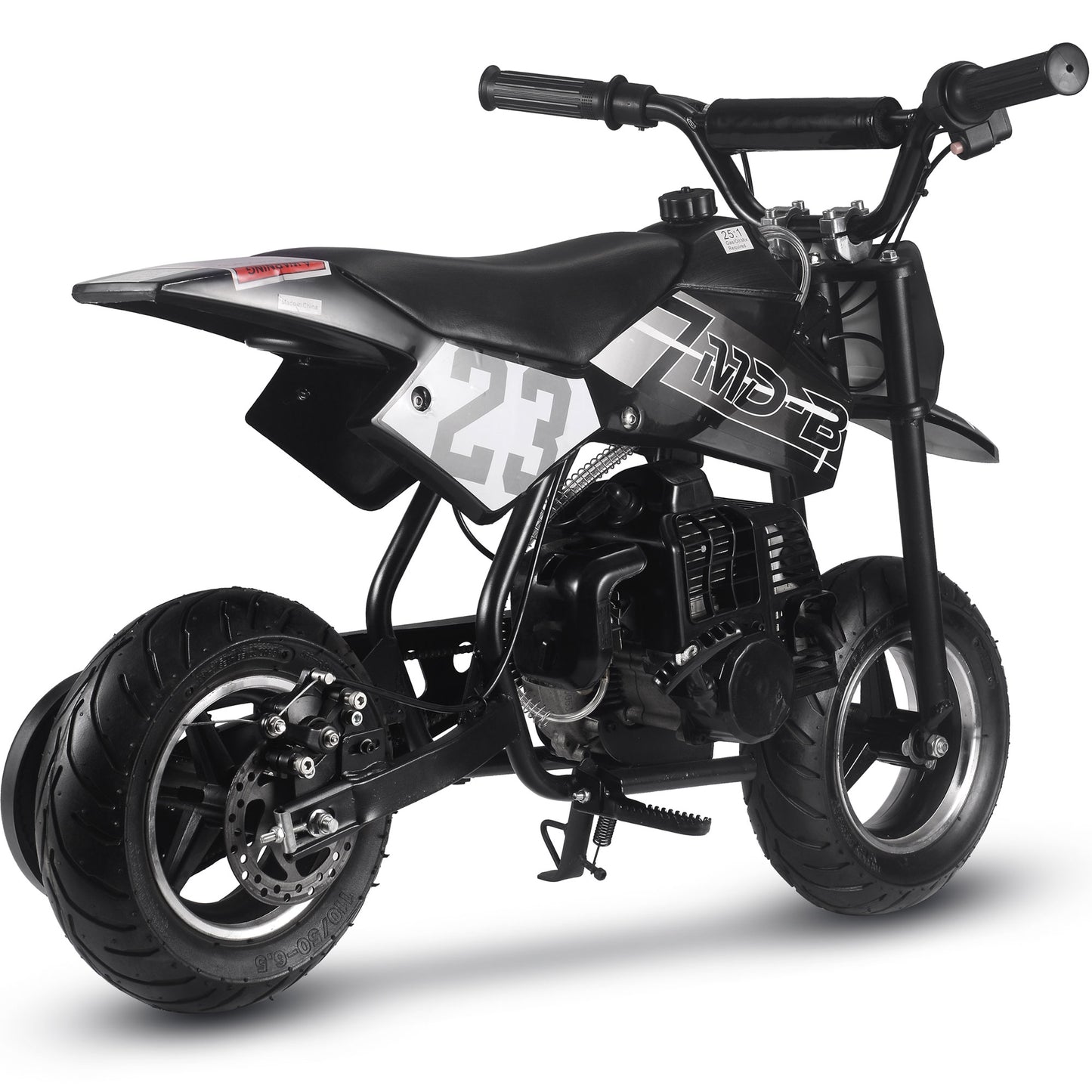 Supermoto 50cc 2-Stroke Kids Dirt Bike Black