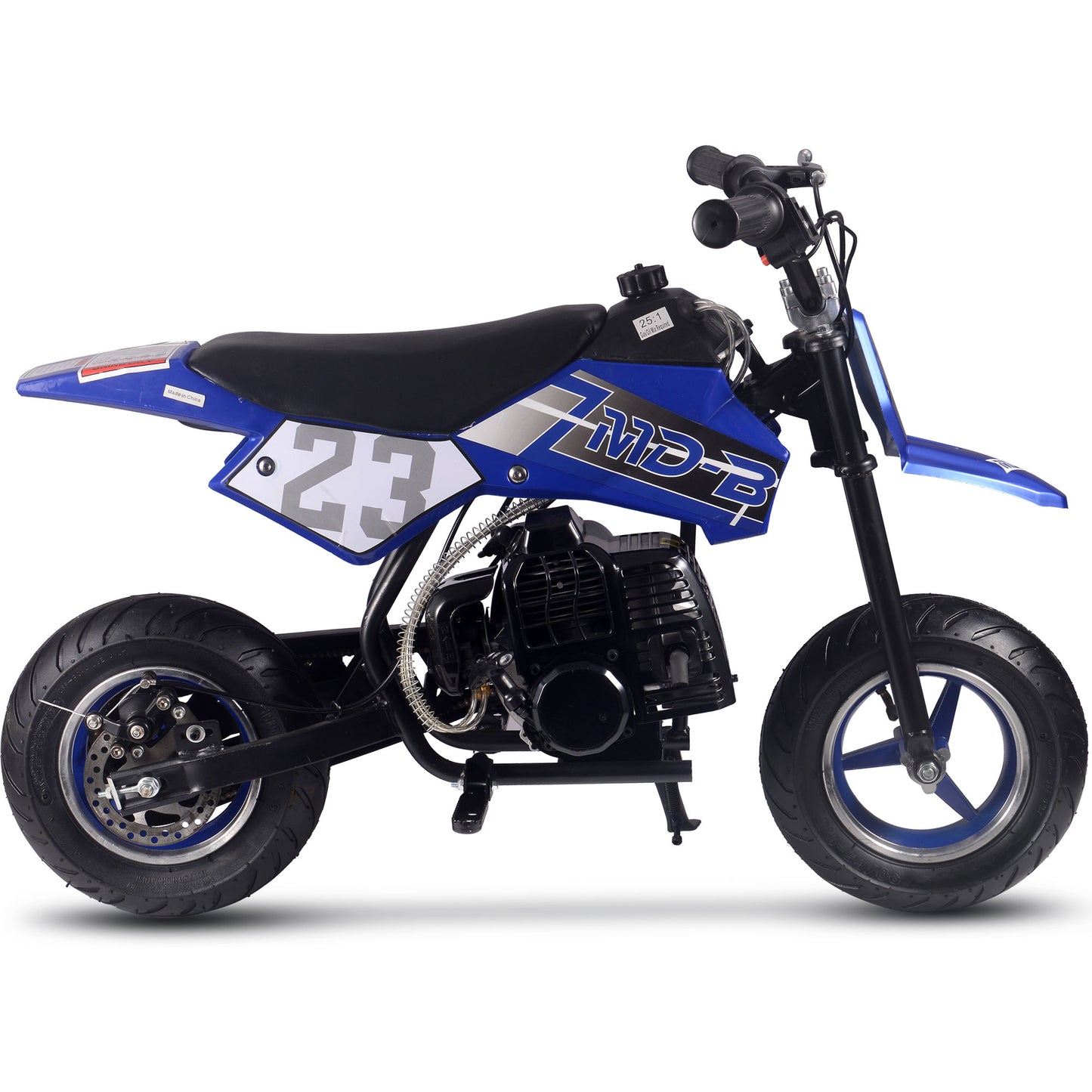 Supermoto 50cc 2-Stroke Kids Dirt Bike Blue