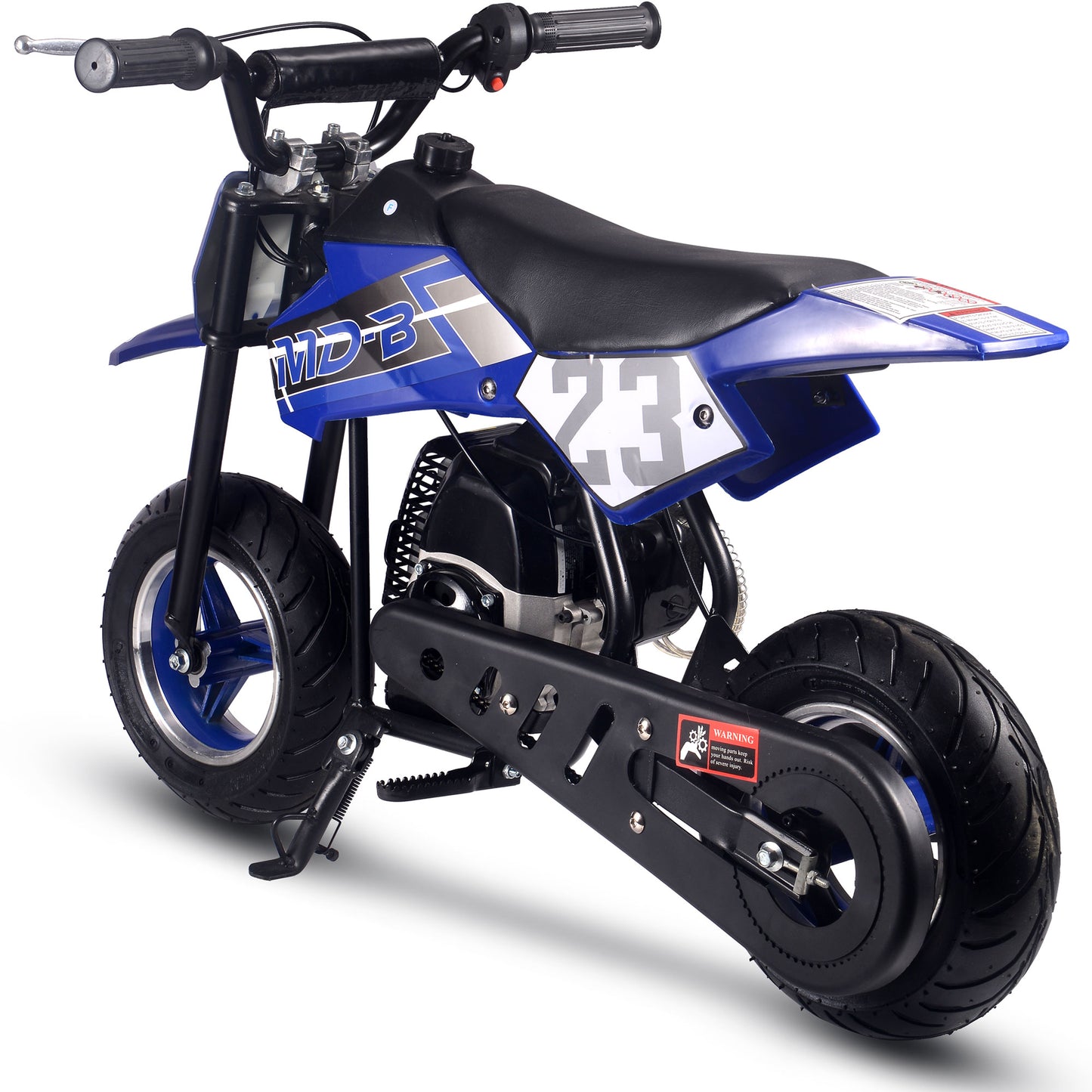 Supermoto 50cc 2-Stroke Kids Dirt Bike Blue