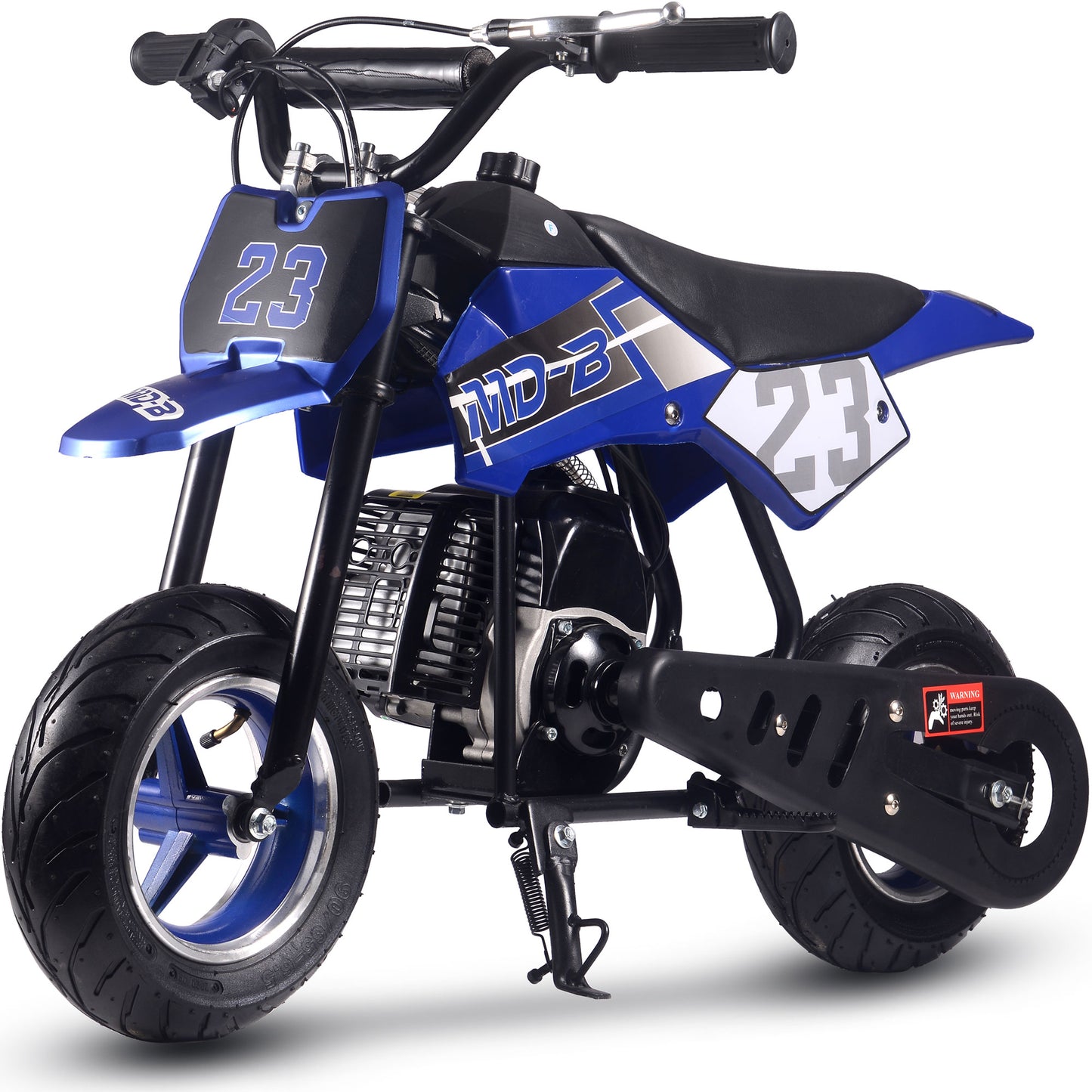 Supermoto 50cc 2-Stroke Kids Dirt Bike Blue