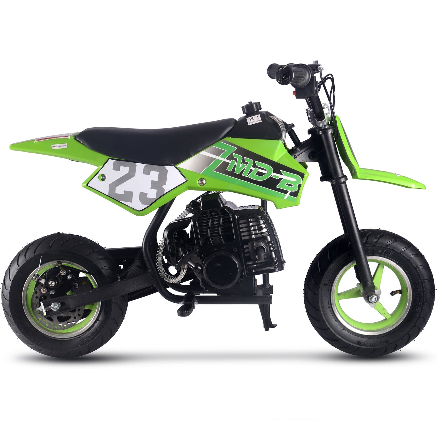 Supermoto 50cc 2-Stroke Kids Dirt Bike Green