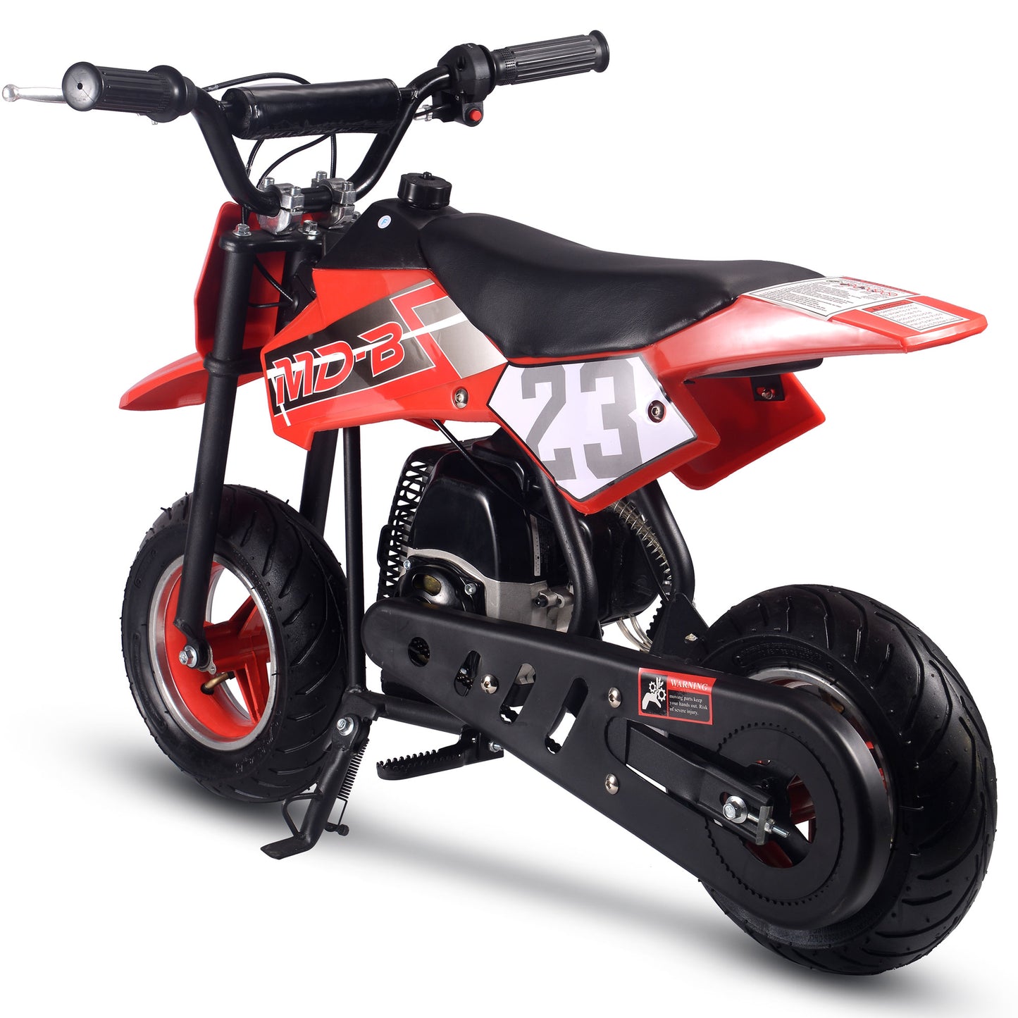 Supermoto 50cc 2-Stroke Kids Dirt Bike Red