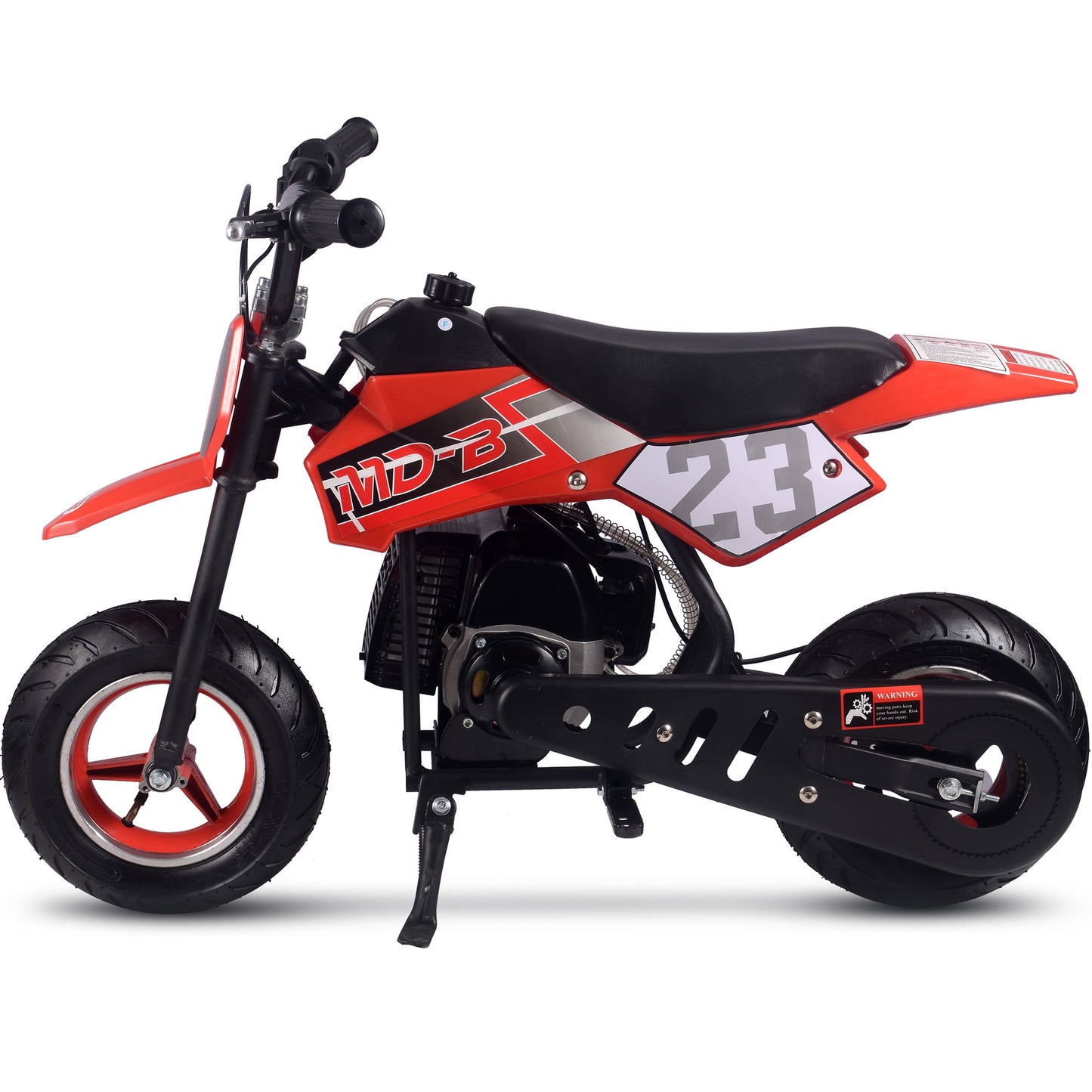 Supermoto 50cc 2-Stroke Kids Dirt Bike Red