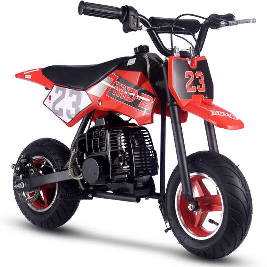 Supermoto 50cc 2-Stroke Kids Dirt Bike Red