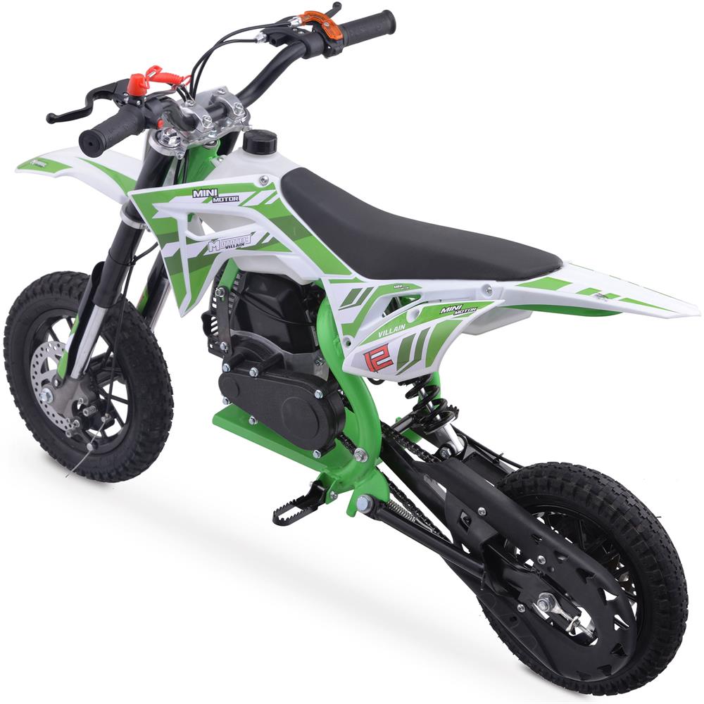 Villain 52cc 2-Stroke Kids Gas Dirt Bike Green