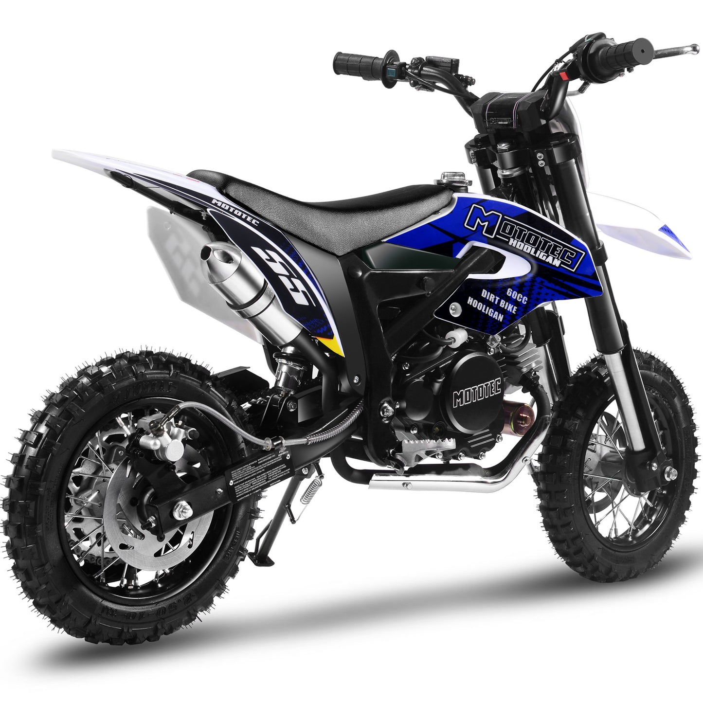 Hooligan 60cc 4-Stroke Gas Dirt Bike Black
