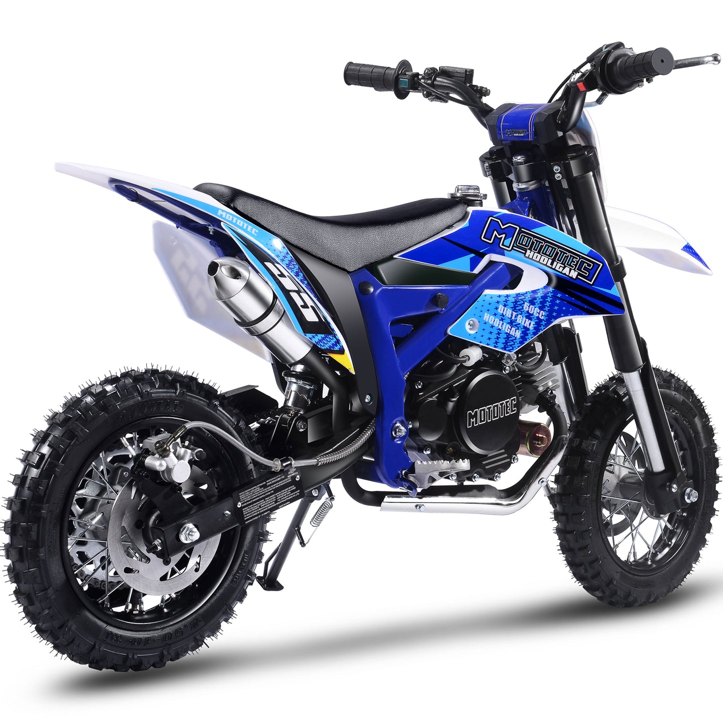 Hooligan 60cc 4-Stroke Gas Dirt Bike Blue