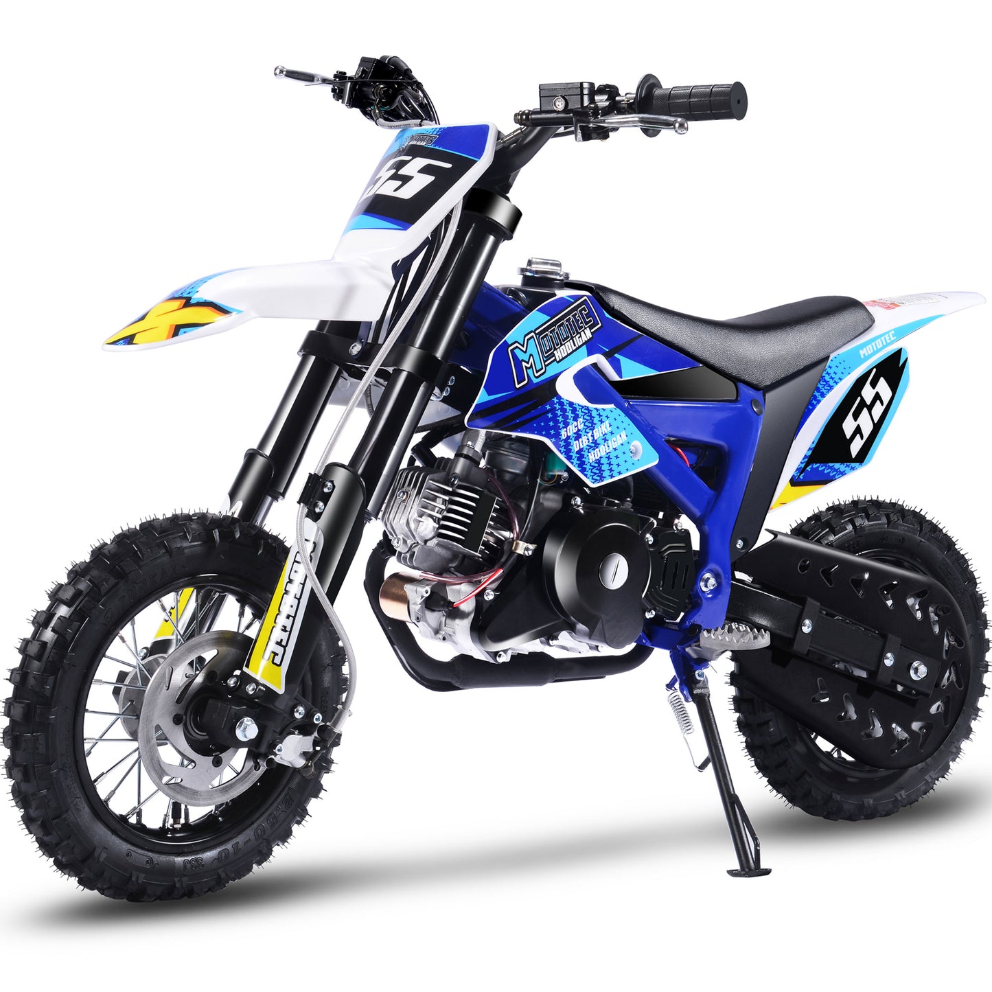 Hooligan 60cc 4-Stroke Gas Dirt Bike Blue