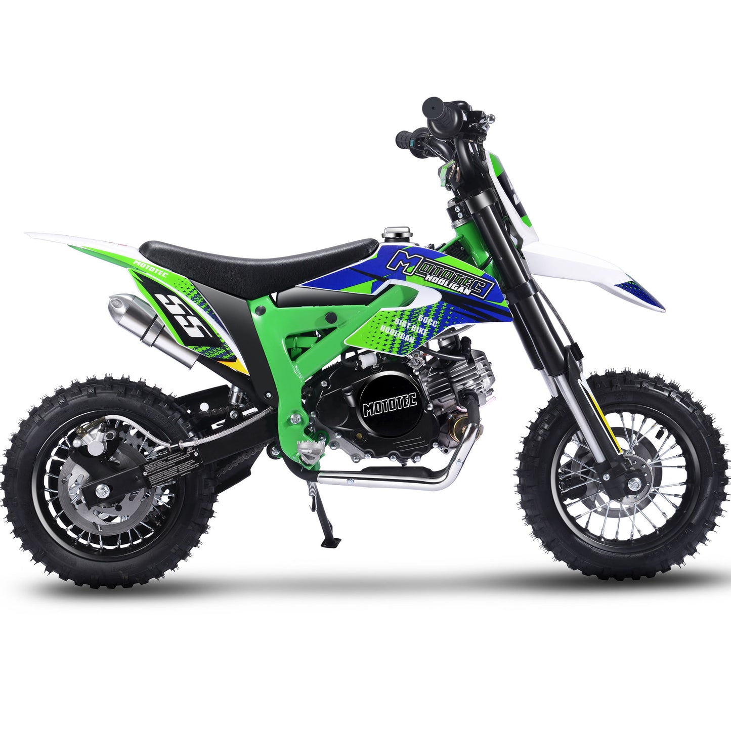 Hooligan 60cc 4-Stroke Gas Dirt Bike Green