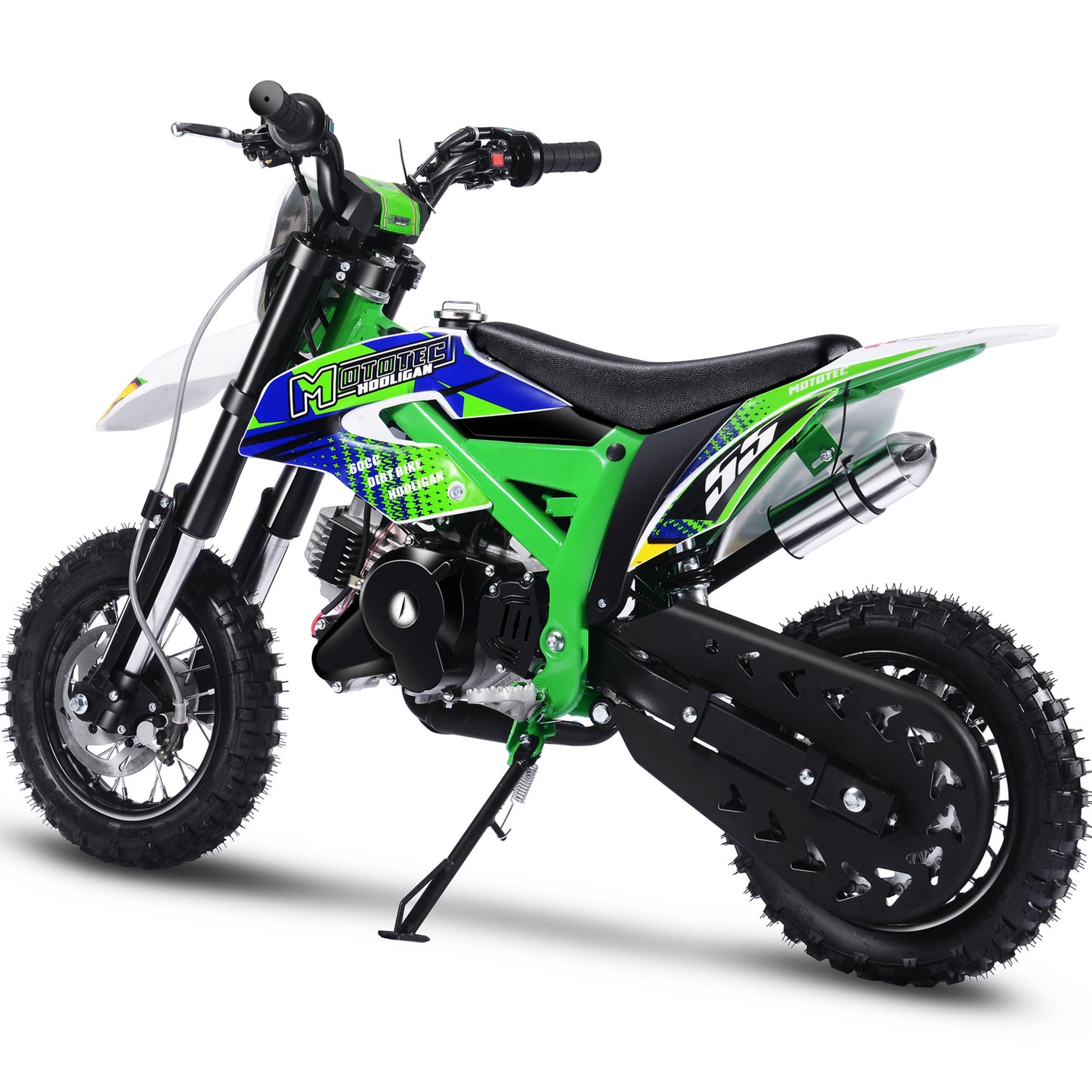 Hooligan 60cc 4-Stroke Gas Dirt Bike Green