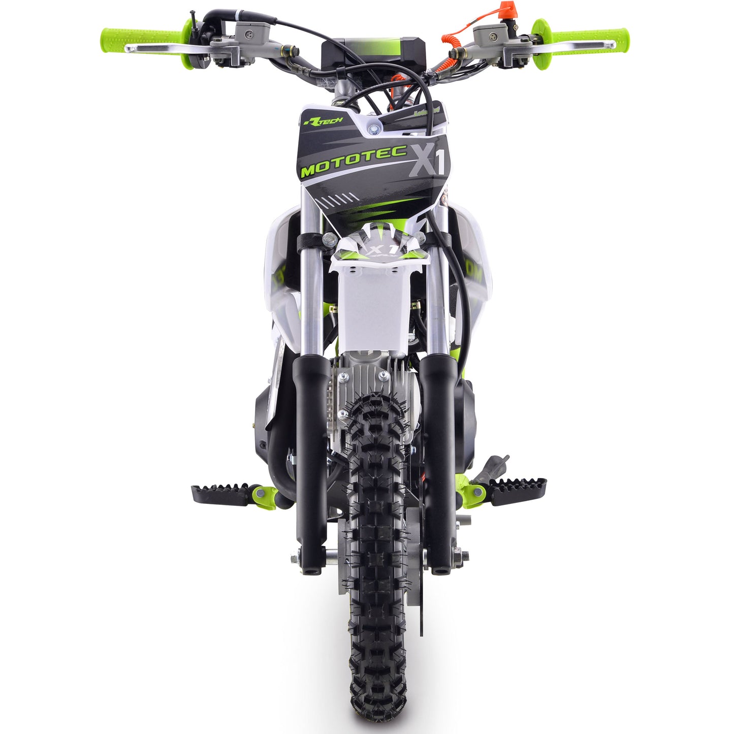 X1 110cc 4-Stroke Gas Dirt Bike Green
