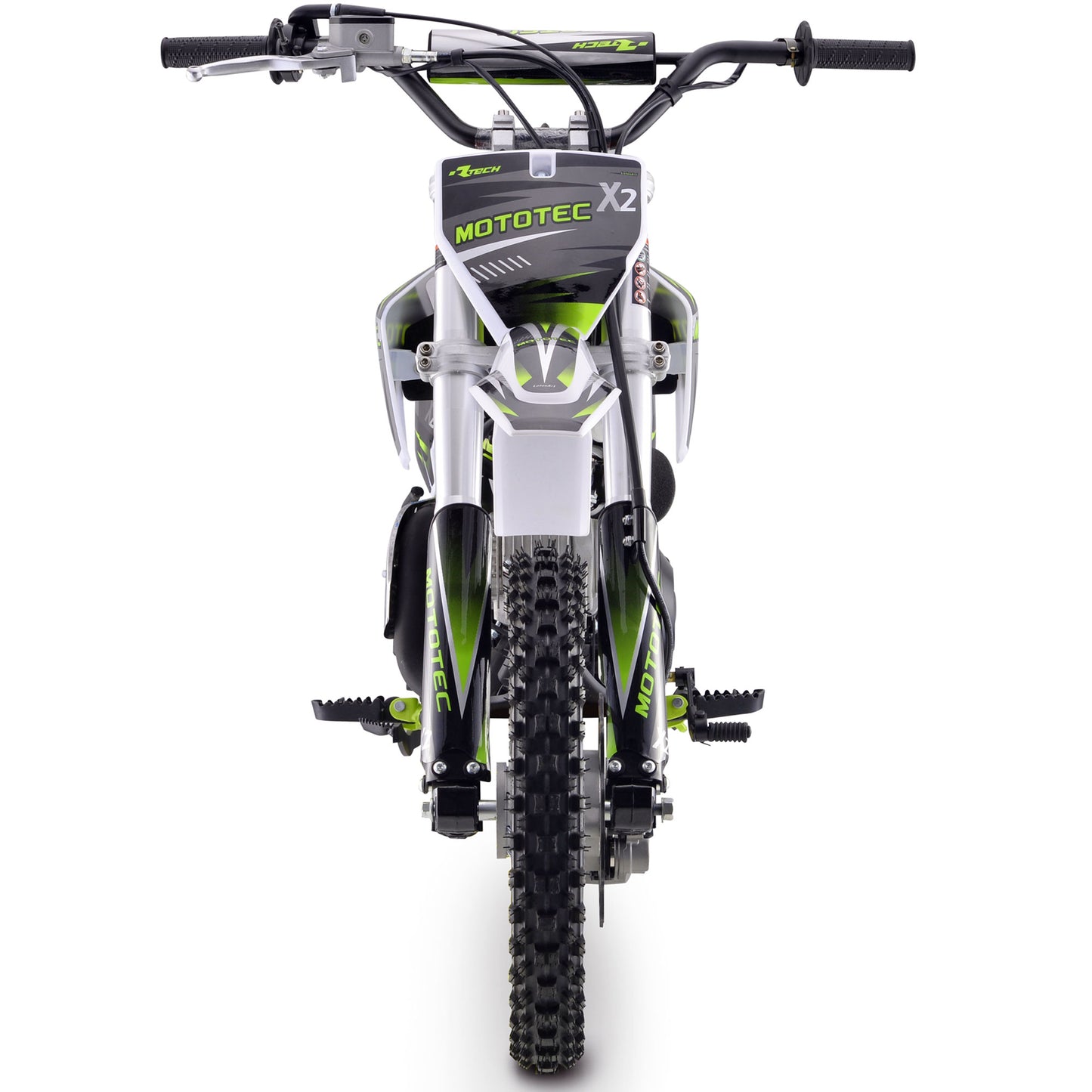 X2 110cc 4-Stroke Gas Dirt Bike Green