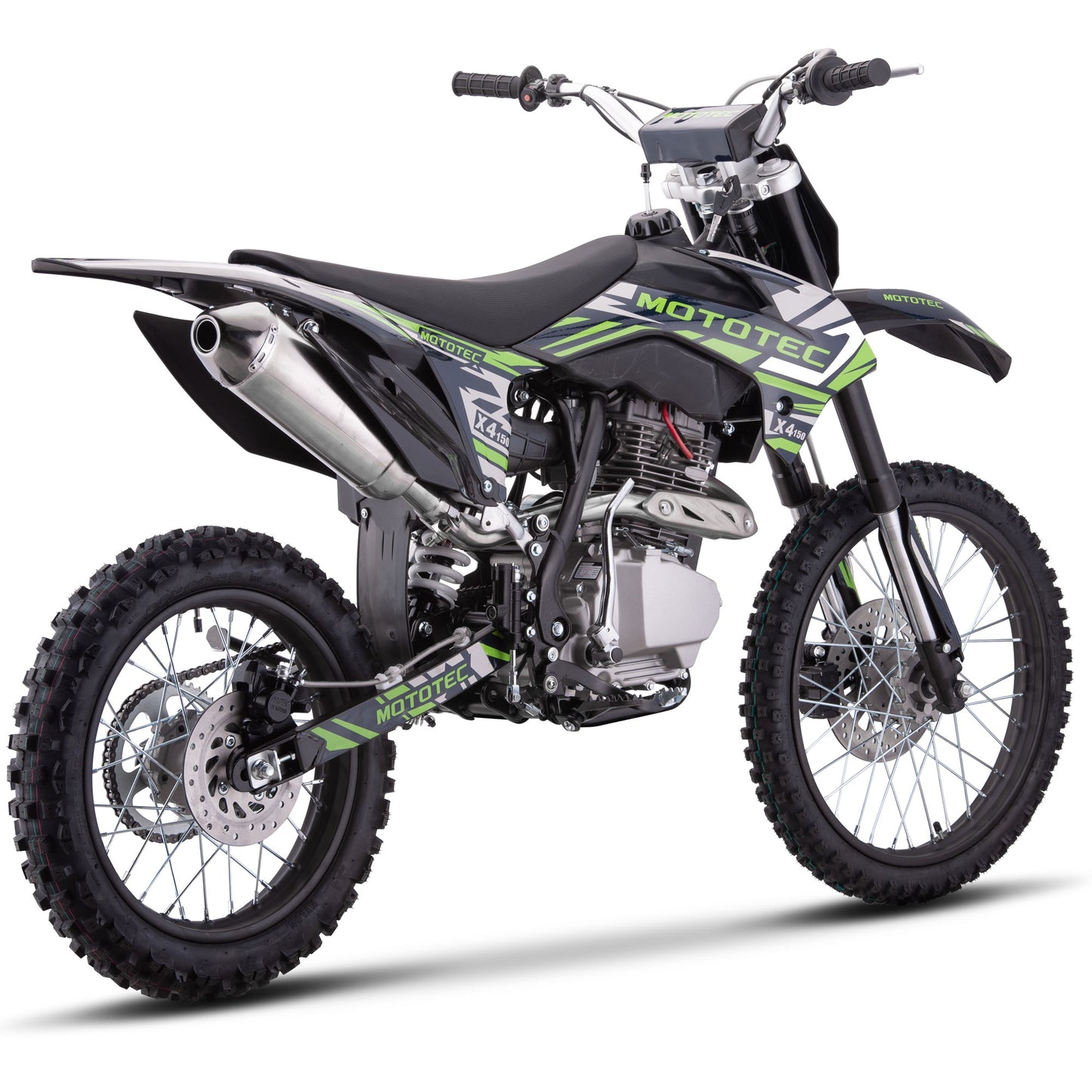 X4 150cc 4-Stroke Gas Dirt Bike Black