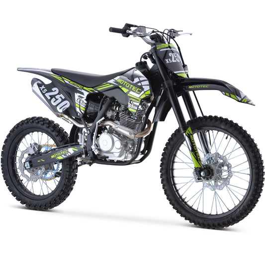X5 250cc 4-Stroke Gas Dirt Bike Black