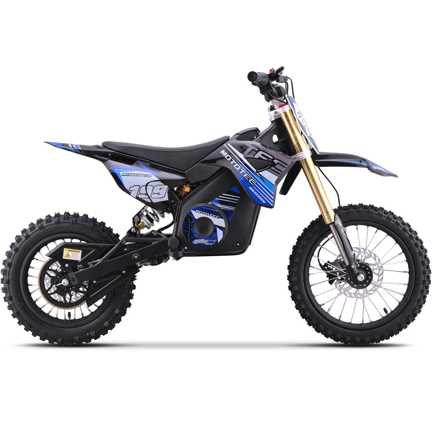 48v Pro Electric Dirt Bike 1800w Lithium Blue