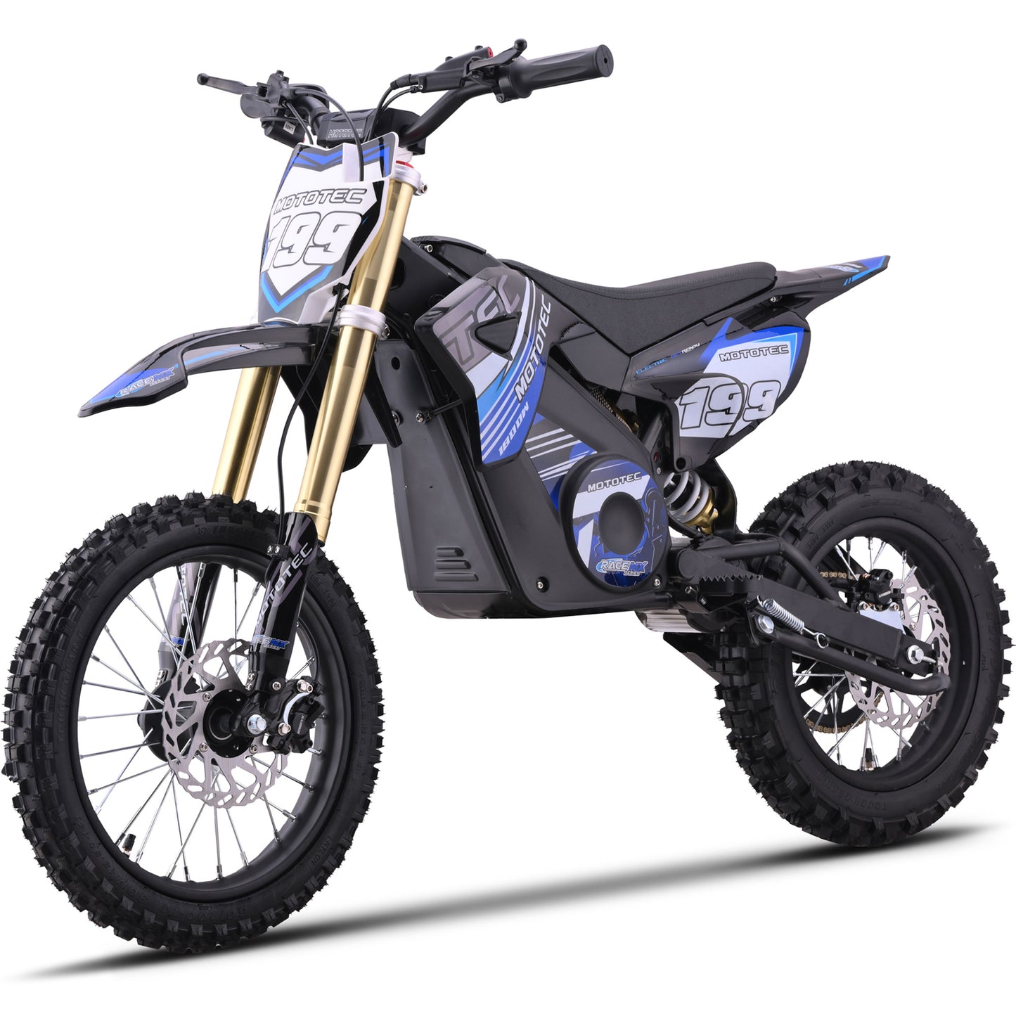 48v Pro Electric Dirt Bike 1800w Lithium Blue