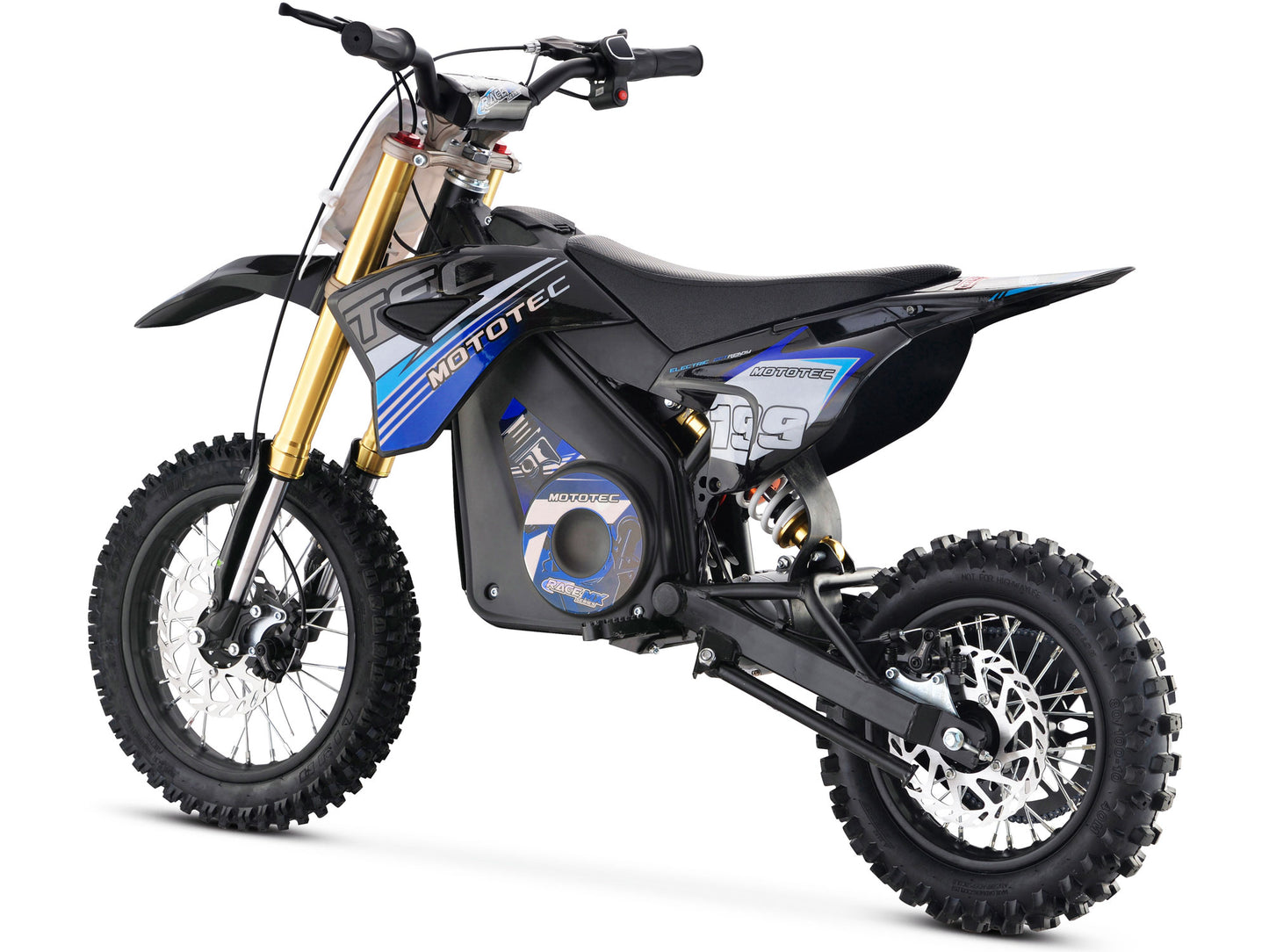 36v Pro Electric Dirt Bike 1200w Lithium Blue