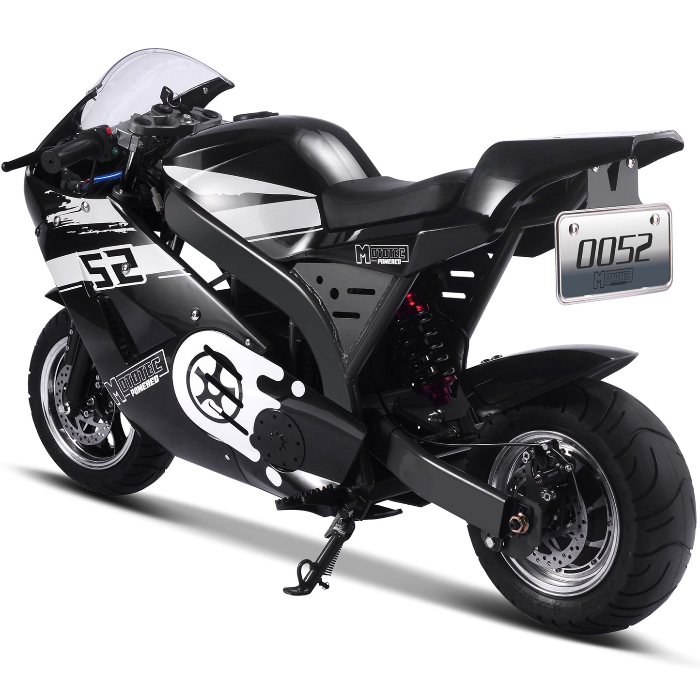 1000w 48v Electric Superbike Black