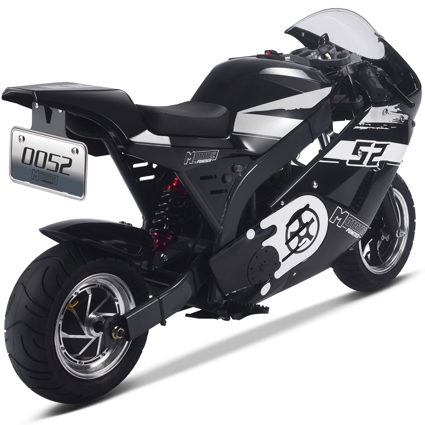 1000w 48v Electric Superbike Black