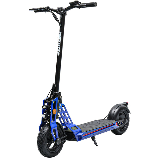 Free Ride 48v 600w Lithium Electric Scooter Blue