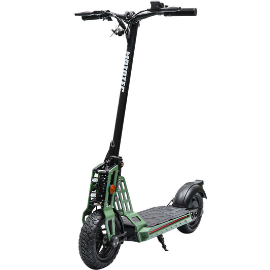 Free Ride 48v 600w Lithium Electric Scooter Green