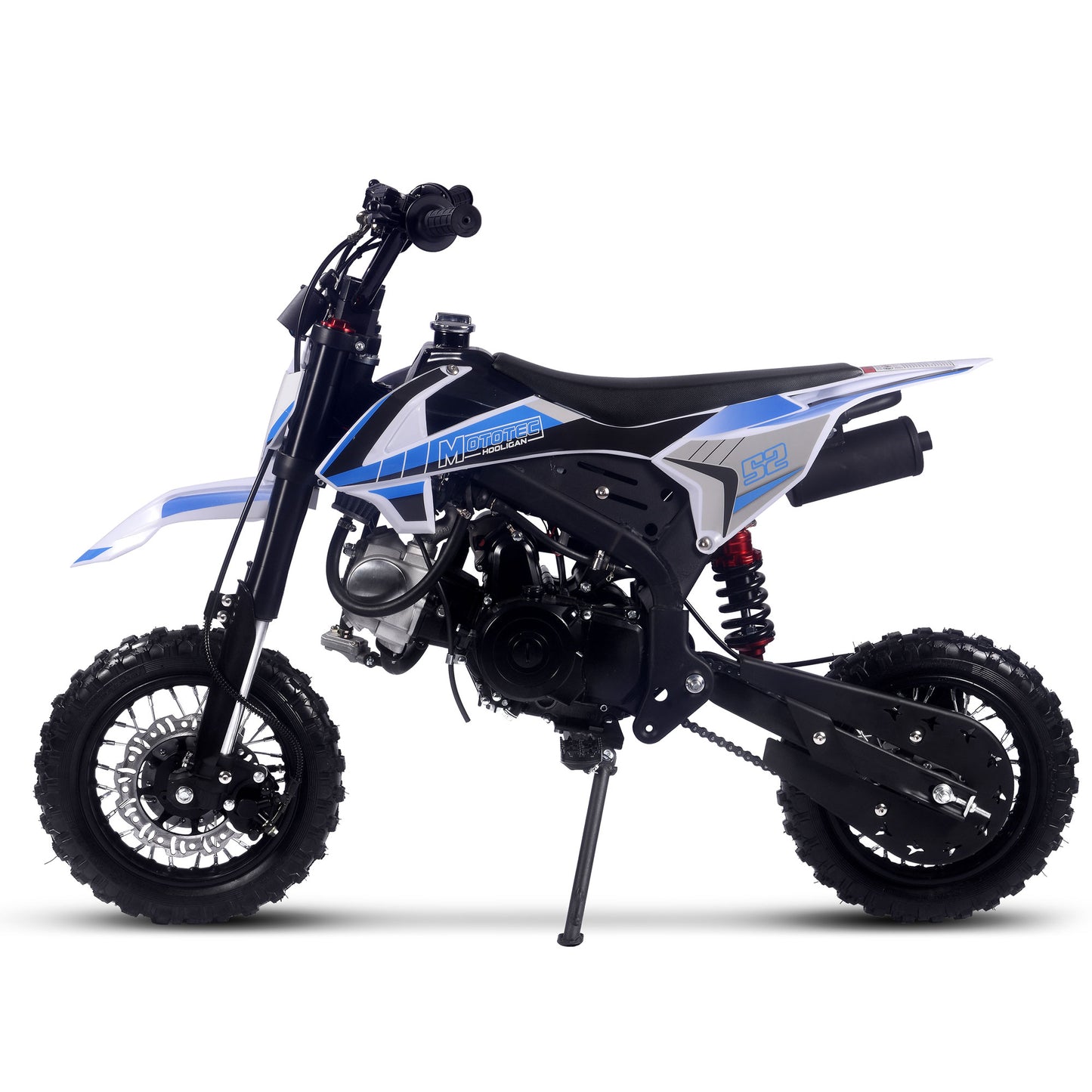 Hooligan 72cc 4-Stroke Gas Dirt Bike Blue