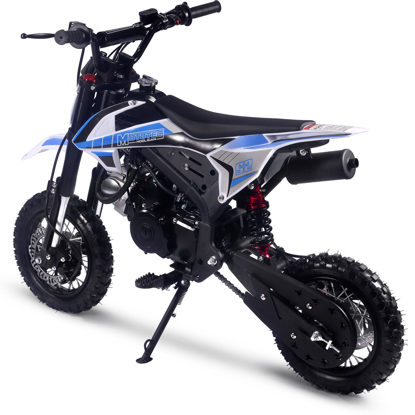 Hooligan 72cc 4-Stroke Gas Dirt Bike Blue