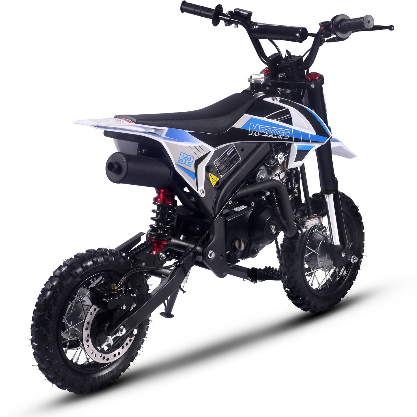 Hooligan 72cc 4-Stroke Gas Dirt Bike Blue