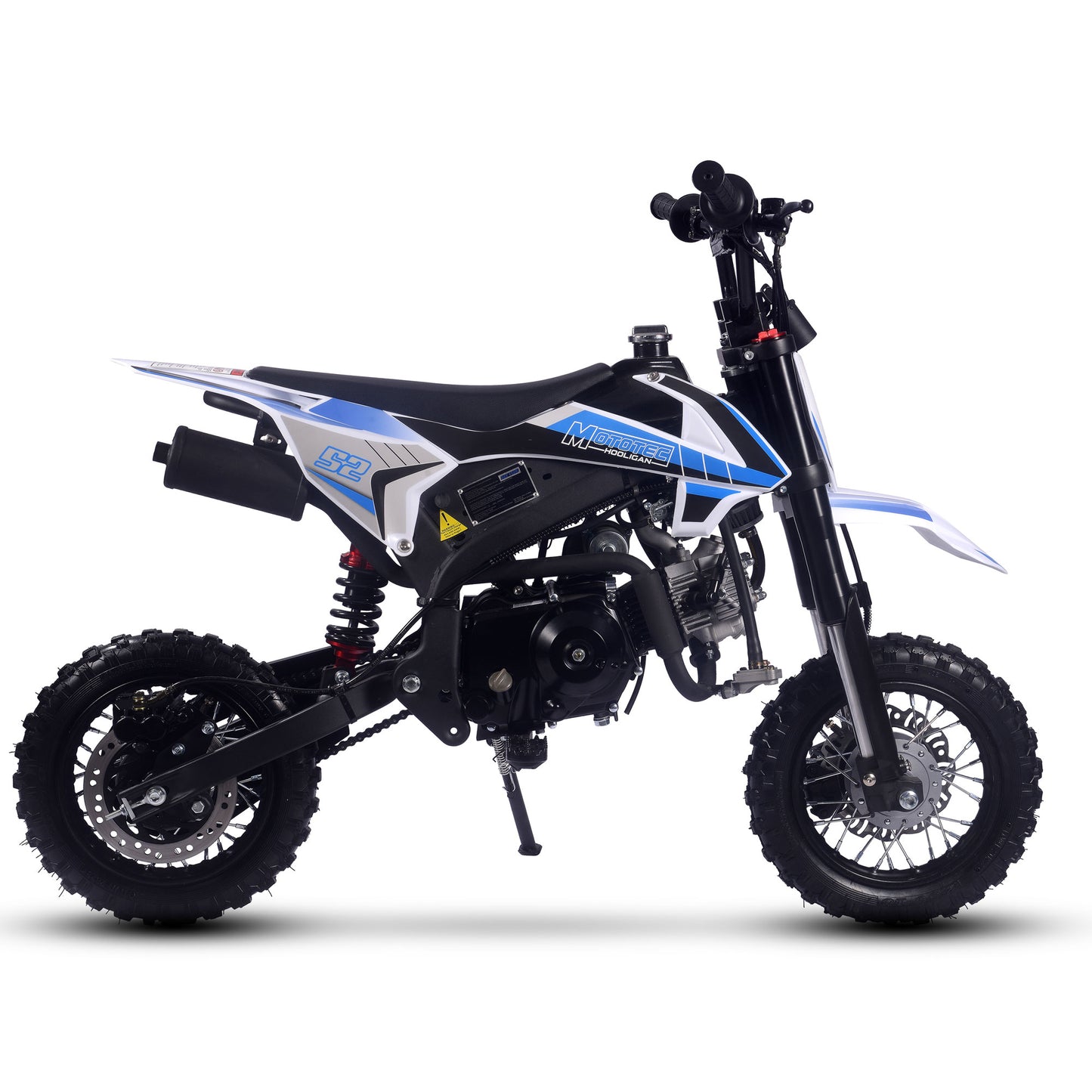 Hooligan 72cc 4-Stroke Gas Dirt Bike Blue