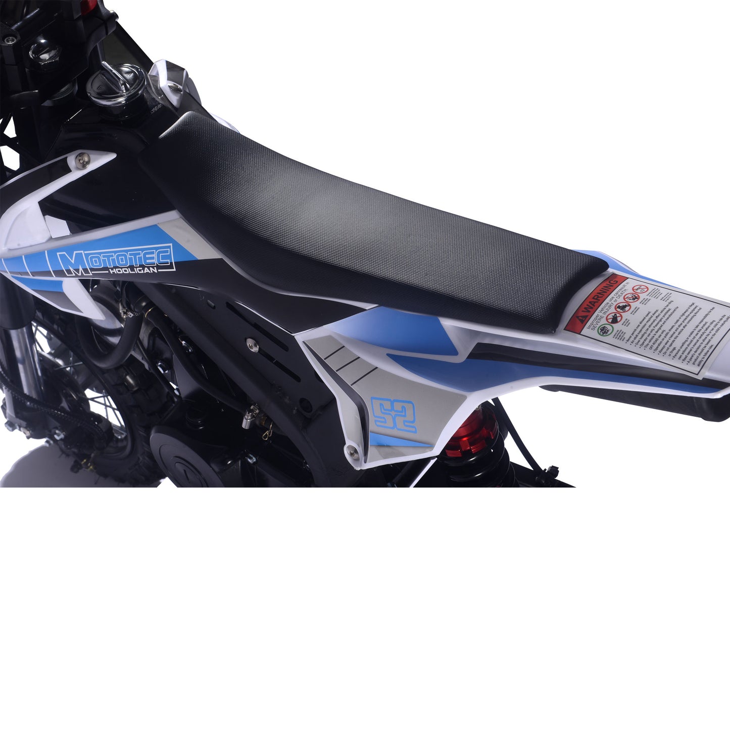Hooligan 72cc 4-Stroke Gas Dirt Bike Blue