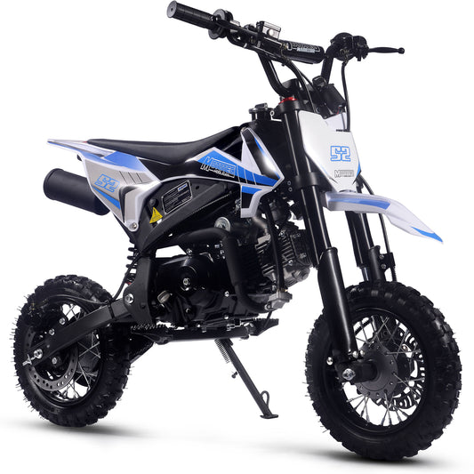 Hooligan 72cc 4-Stroke Gas Dirt Bike Blue