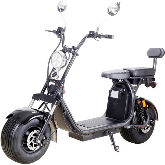Knockout 60v 2000w Lithium Electric Scooter Black