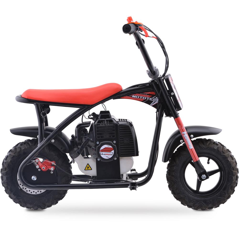 Bandit 52cc 2-Stroke Kids Gas Mini Bike Red