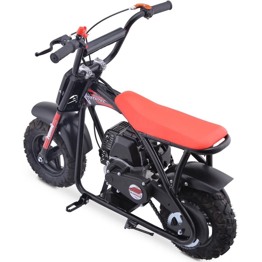 Bandit 52cc 2-Stroke Kids Gas Mini Bike Red