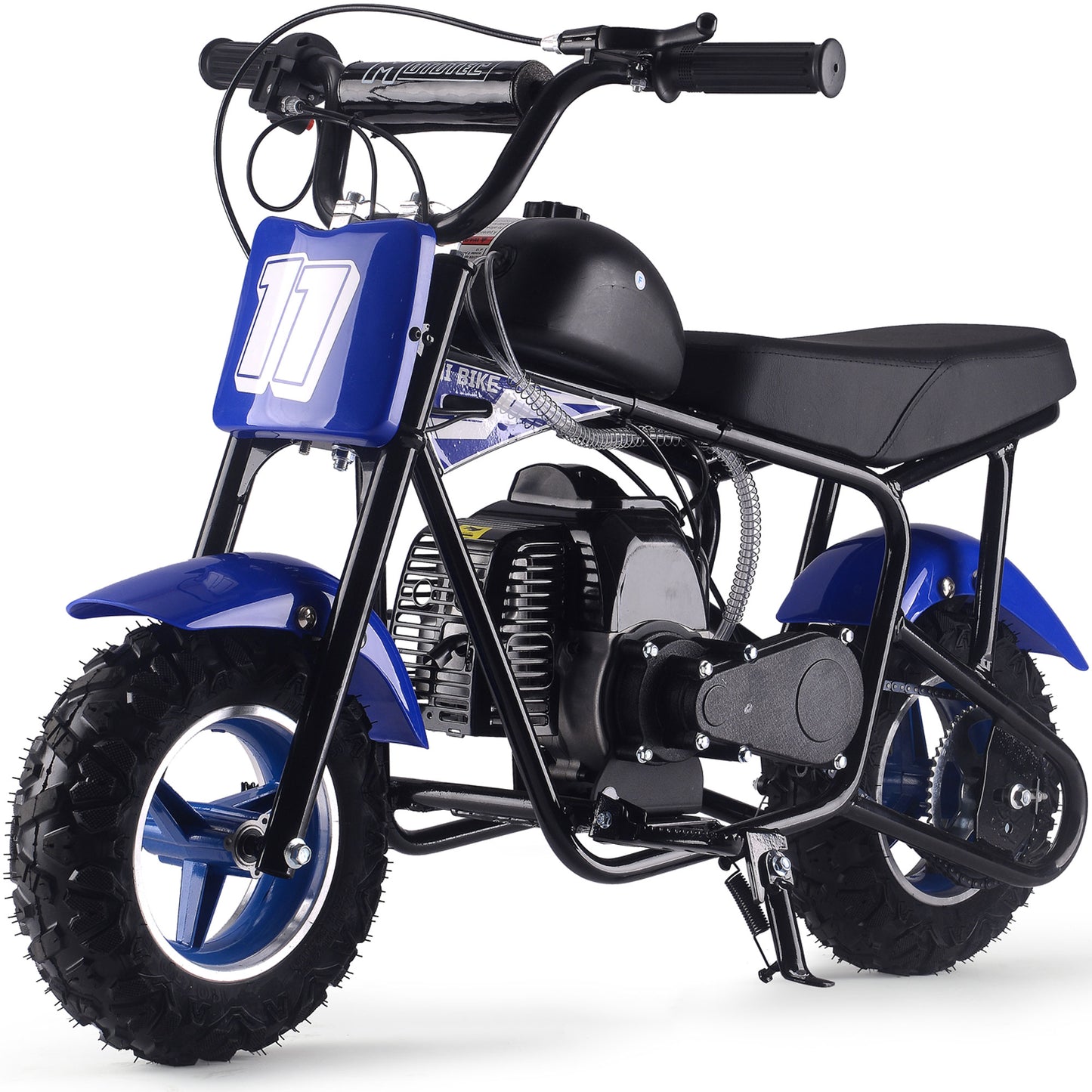 Urchin 49cc 2-Stroke Kids Gas Mini Bike Blue